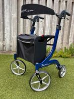 Travixx Deluxe M - Medipoint rollator +tas+rugband Topstaat!, Diversen, Rollators, Ophalen, Opvouwbaar, Zo goed als nieuw