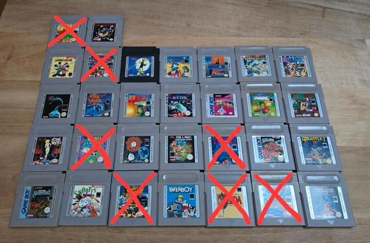 GAME BOY games divers, Spelcomputers en Games, Games | Nintendo Game Boy, Gebruikt, Overige genres, 1 speler, Vanaf 3 jaar, Ophalen of Verzenden