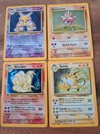 Te koop: Originele Pokémon Base Set Holo Kaarten (1999) – R, Ophalen of Verzenden, Gebruikt, Meerdere kaarten