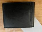 Zwarte leren portemonnee - Nieuw, Sieraden, Tassen en Uiterlijk, Portemonnees, Ophalen of Verzenden, Nieuw, Zwart, Leer