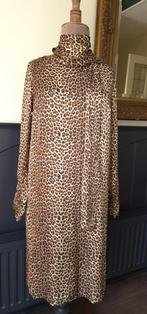 Claudia Sträter prachtige jurk S luipaardprint NIEUWSTAAT, Bruin, Ophalen of Verzenden, Zo goed als nieuw, Claudia Sträter