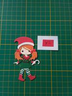 Y2 Stansjes kerst elf met stokje, Ophalen of Verzenden, Nieuw, Kerst, Overige typen