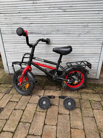 Loeki kinderfiets 12 inche met zijwieltjes beschikbaar voor biedingen