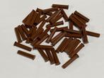 Partij 50x nieuwe bruine Lego axle 3L met stop, Ophalen of Verzenden, Nieuw, Losse stenen, Lego