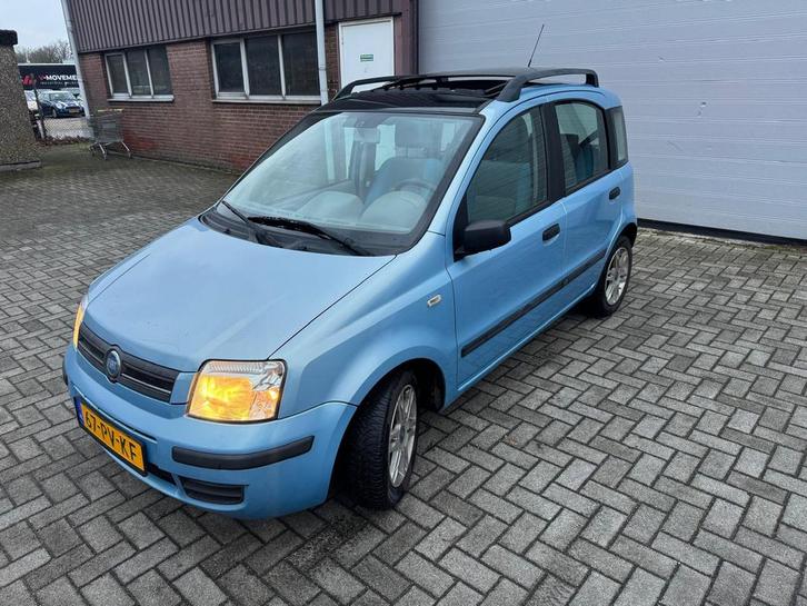 Fiat Panda 1.2 2004 jaar apk, Auto's, Fiat, Particulier, Panda, Benzine, C, Hatchback, Handgeschakeld, Origineel Nederlands, Blauw
