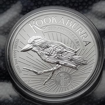 2025 Kookaburra 1 oz zilver beschikbaar voor biedingen