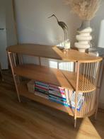 JYSK Dressoir SNESLEV 2 schappen naturel eiken kleur, Huis en Inrichting, Kasten | Dressoirs, Ophalen, Met plank(en), 100 tot 150 cm