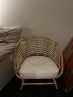 BUSKBO Rotan Fauteuil, goede staat, Ophalen, Zo goed als nieuw, 75 tot 100 cm, 50 tot 75 cm