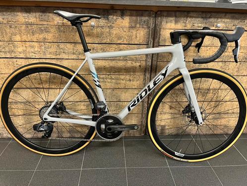 Ridley Helium, Sram Force AXS, carbon wielen, maat S, Fietsen en Brommers, Fietsen | Racefietsen, Zo goed als nieuw, Overige merken