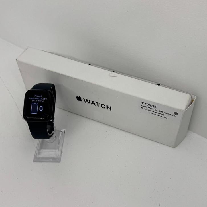 Apple Watch SE GPS aluminium 40 mm (2e gen) | Accu 100%, Sieraden, Tassen en Uiterlijk, Overige Accessoires, Zo goed als nieuw