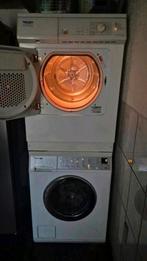Moet weg. Miele wasmachine max 9 kg en droger., 8 tot 10 kg, Ophalen, Gebruikt, 85 tot 90 cm