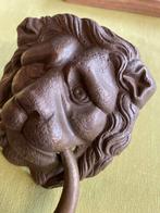 Antieke deurklopper leeuwenkop, Gebruikt, Ophalen of Verzenden, Nvt, Nvt