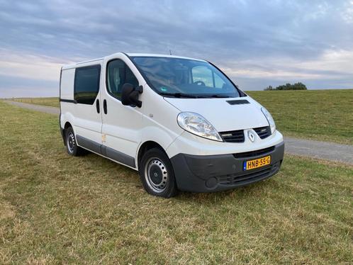 Knusse  Renault Trafic met superplat hefdak en veel extra's, Caravans en Kamperen, Campers, Particulier, tot en met 2, Buscamper of Camperbus