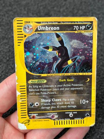 Pokémon Umbreon holo #H30 Skyridge - Heavy Played beschikbaar voor biedingen
