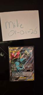 Celebi & Venusaur GX SM167 - Zeldzame Tag Team kaart!, Ophalen of Verzenden, Zo goed als nieuw, Losse kaart, Foil