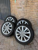 Vw Golf 7 Dijon Velgen met Banden 17 inch, Ophalen of Verzenden, Gebruikt
