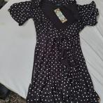 Boohoo Zwarte Polkadot Jurk - Maat M, Ophalen of Verzenden