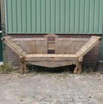 OPKNAPPER sofa teak bank ST5 hout landelijke Bali Ibiza oud, Ophalen of Verzenden