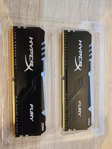 HyperX Fury DDR4 Geheugen 16GB CL16 beschikbaar voor biedingen