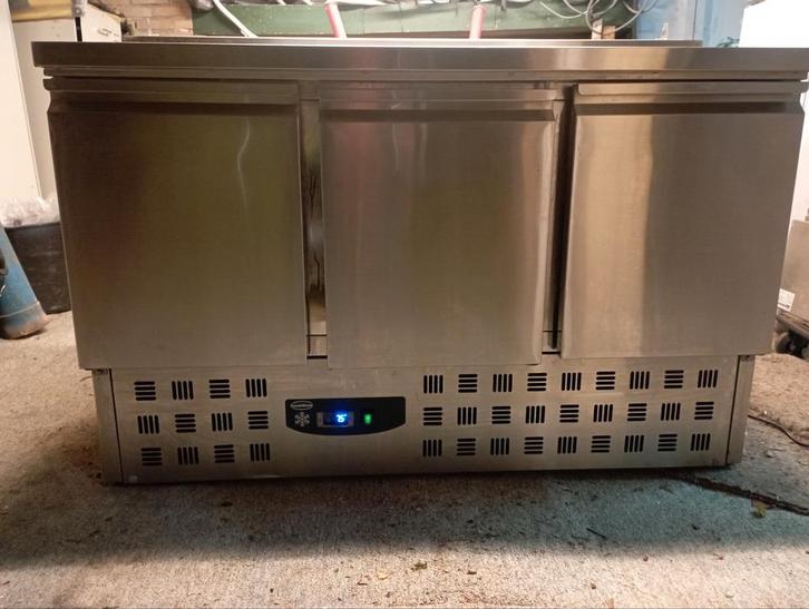 Gekoelde werkbank  combisteel 3deurs, Witgoed en Apparatuur, Overige Witgoed en Apparatuur, Ophalen of Verzenden