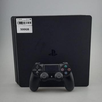 Playstation 4 Slim 500GB Zwart Incl: 1 Controller Zwart beschikbaar voor biedingen