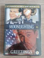 DVD Moonlighting & Greetings, Alle leeftijden, Ophalen of Verzenden, Zo goed als nieuw, Boxset