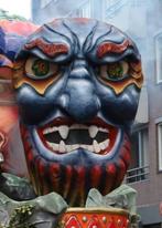 Imposante carnavalskop (3+ meter!) te koop!, Hobby en Vrije tijd, Ophalen, Gebruikt, Versiering, Carnaval