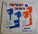 LP 25cm.  Popular Parade 2   Diverse Uitvoerenden, Ophalen of Verzenden, Gebruikt, Overige formaten, Levenslied of Smartlap