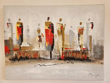 Schilderij gesigneerd beschikbaar voor biedingen