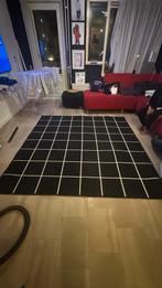 Groot Ikea vloerkleed 200x200 cm, Huis en Inrichting, Stoffering | Tapijten en Kleden, Ophalen, Gebruikt, Zwart, Vierkant