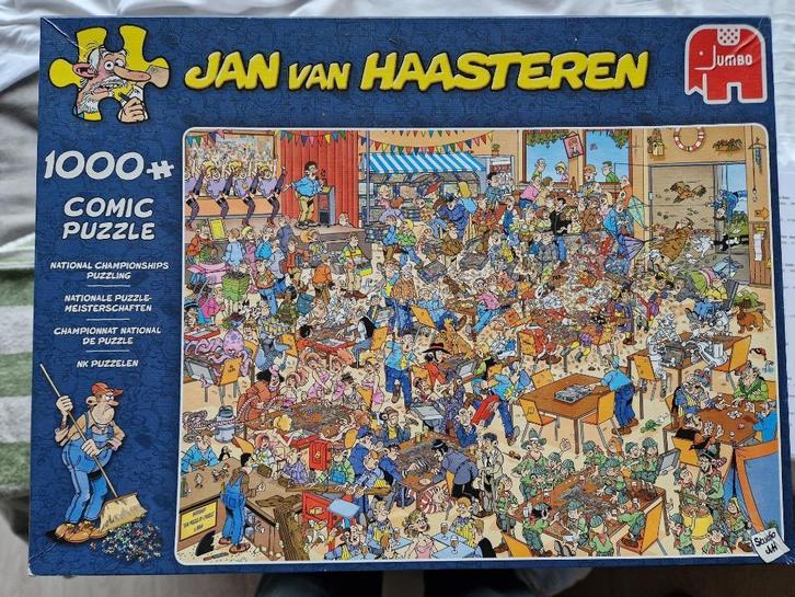 5  x  Jan van Haasteren   puzzel   ( 2 ), Hobby en Vrije tijd, Denksport en Puzzels, Zo goed als nieuw, Legpuzzel, 500 t/m 1500 stukjes
