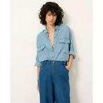 Sessùn prachtig blauw chambray bloesje uit de nieuwe coll S, Nieuw, Ophalen of Verzenden, Maat 36 (S), Sessùn