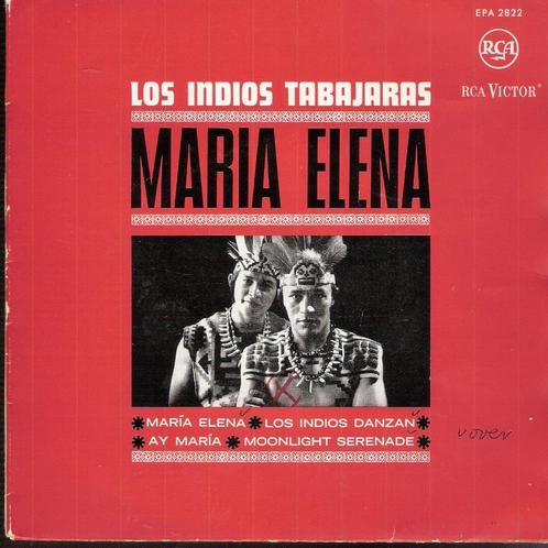 Los Indios Tabajaras -EP Maria Elena -met fotohoes, Cd's en Dvd's, Vinyl Singles, Gebruikt, EP, Latin en Salsa, Ophalen of Verzenden