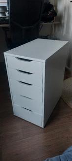 Ladekast ikea Alex wit, Huis en Inrichting, Kasten | Ladekasten, Ophalen, Overige materialen, 5 laden of meer, Zo goed als nieuw
