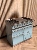 Prachtige Lacanche Babyblauw 100cm Gas + Pizza-Oven, Hete lucht, 60 cm of meer, Ophalen of Verzenden, Gas