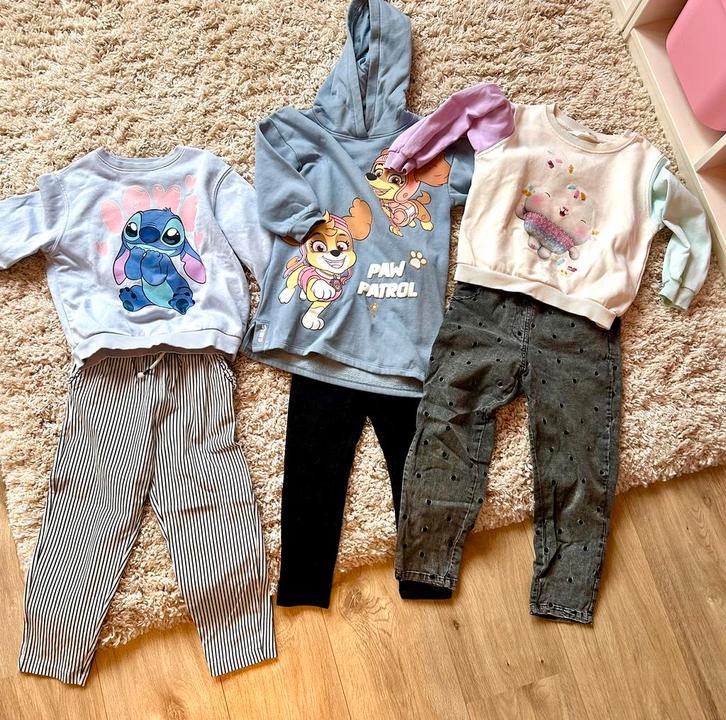 Herst / winter kledingpakket maat 110/116 meisjes, Kinderen en Baby's, Kinderkleding | Kinder-kledingpakketten, Gebruikt, Maat 116