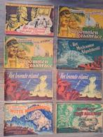 8 x Kapitein Rob oblong uitgave jaren '40 & '50, Boeken, Gelezen, Ophalen of Verzenden, Meerdere stripboeken, Pieter Kuhn