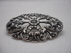 Zilveren vintage broche Niekerk nr.612, Sieraden, Tassen en Uiterlijk, Broches, Verzenden, Minder dan 4 cm, Zo goed als nieuw