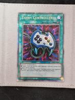 Yu-Gi-Oh! - Enemy Controller - Quarter Century Secret Rare, Ophalen of Verzenden, Zo goed als nieuw, Losse kaart