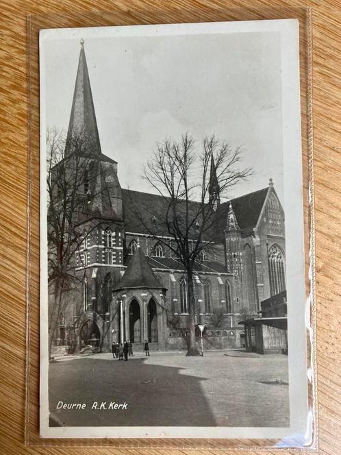 Ansichtkaart: Deurne, R.K. kerk, Verzamelen, Ansichtkaarten | Nederland, Noord-Brabant, Ophalen of Verzenden