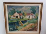 schilderij Maastricht Limburg boederij  Jules Berkhof, Antiek en Kunst, Kunst | Schilderijen | Klassiek, Ophalen