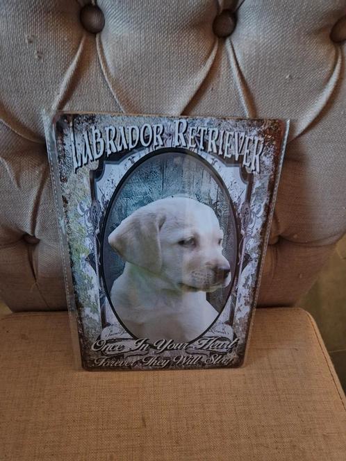 Labrador retriever wandbord, Huis en Inrichting, Woonaccessoires | Wanddecoraties, Nieuw, Ophalen of Verzenden