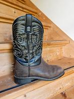 Western laarzen maat 40,5 met vierkante neus, Ophalen of Verzenden, Bruin, Zo goed als nieuw, Boots