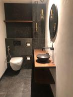 Badmeubel MASSIEVE PLANK HOUT OP MAAT GEMAAKT, Huis en Inrichting, Badkamer | Badkamermeubels, Niet ingevuld, Niet ingevuld, Nieuw