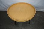 Leuke ronde salontafel, Gebruikt, 50 tot 100 cm, Rond, Metaal