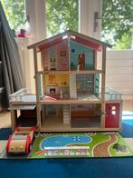 Hape poppenhuis met speelgoed accessories, Ophalen, Gebruikt, Poppenhuis