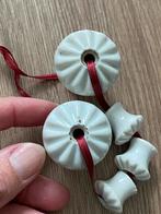 Oude porseleinen knopjes kastknoppen voor klein ladekastje, Ophalen of Verzenden