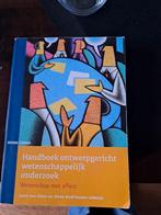 Handboek ontwerpgericht wetenschappelijk onderzoek, Ophalen of Verzenden