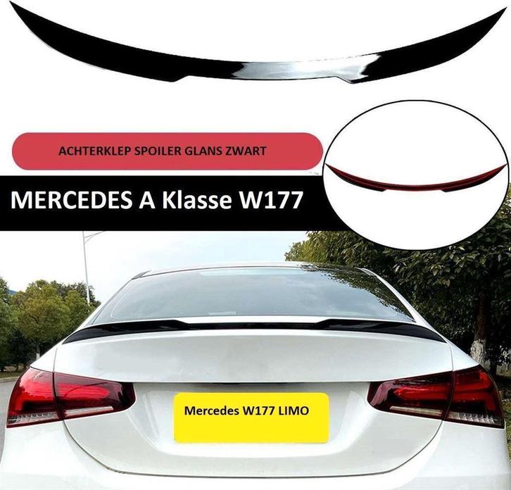 Spoiler Achterklep Voor Mercedes A Klasse W177 Limo, Auto diversen, Tuning en Styling, Ophalen of Verzenden