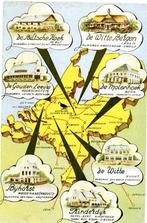 Mook De Molenhoek en 6 andere plaatsen 1956 gelopen, Ophalen of Verzenden, 1940 tot 1960, Gelopen, Limburg